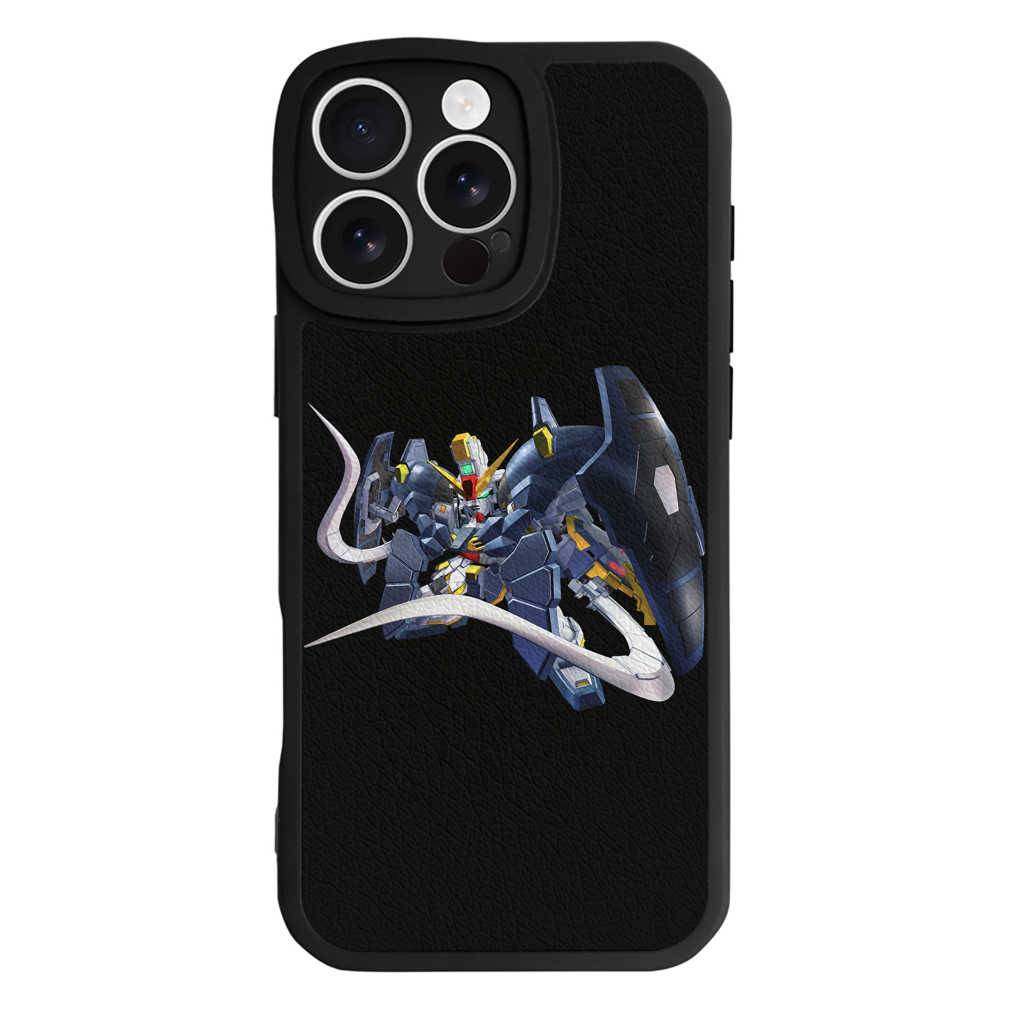（画像用） 機動戦士ガンダム Mobile Suit Gundam 【iPhone 16シリーズ対応】シリコンスマホケース（レザー調） 材質：シリコン